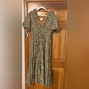 Anthropologie Katerina Button-Front Dress (never worn)